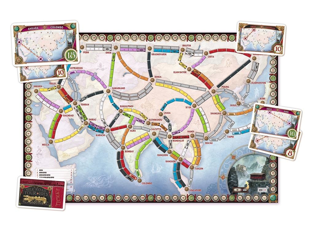 Ticket to Ride : Asia - Map Collection Vol. 1